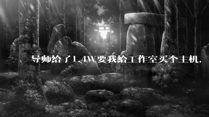 导师给了1.4W要我给工作室买个主机，是整机还是自己配？