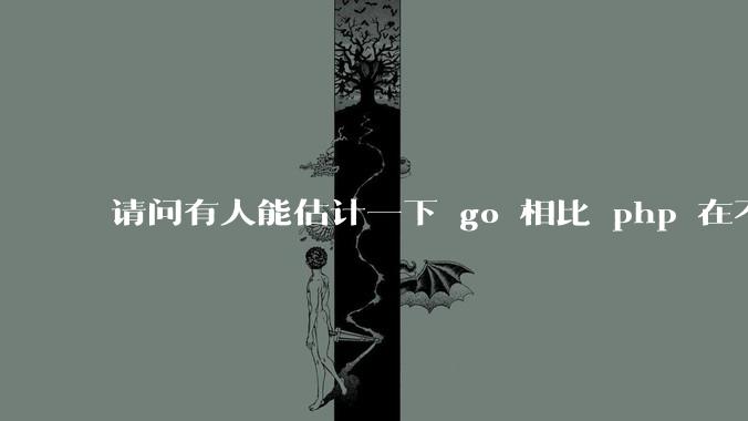 请问有人能估计一下 go 相比 php 在不同用户量下能省多少钱吗？