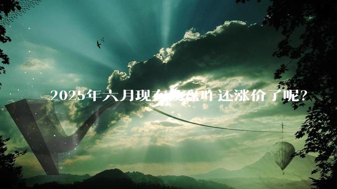 2025年六月现在硬盘咋还涨价了呢？