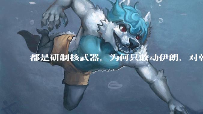 都是研制核武器，为何只敢动伊朗，对朝鲜确畏首畏尾？